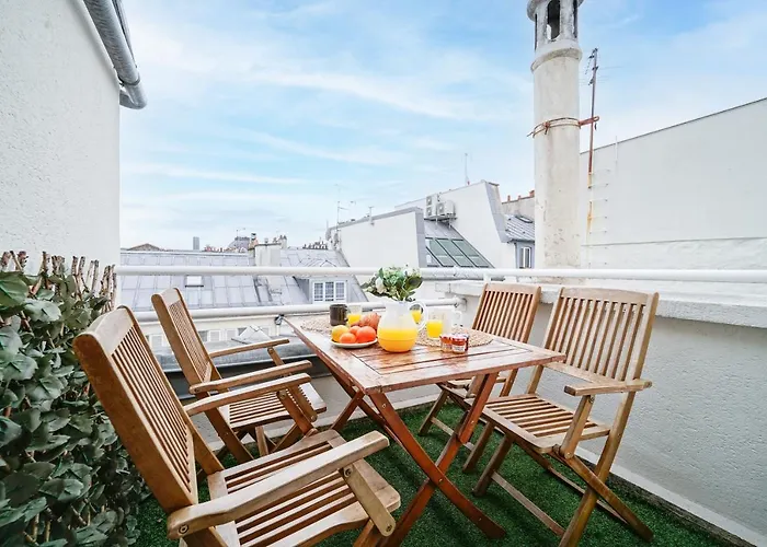 Happy Stay Paris - Louvre Rooftop Terrasse