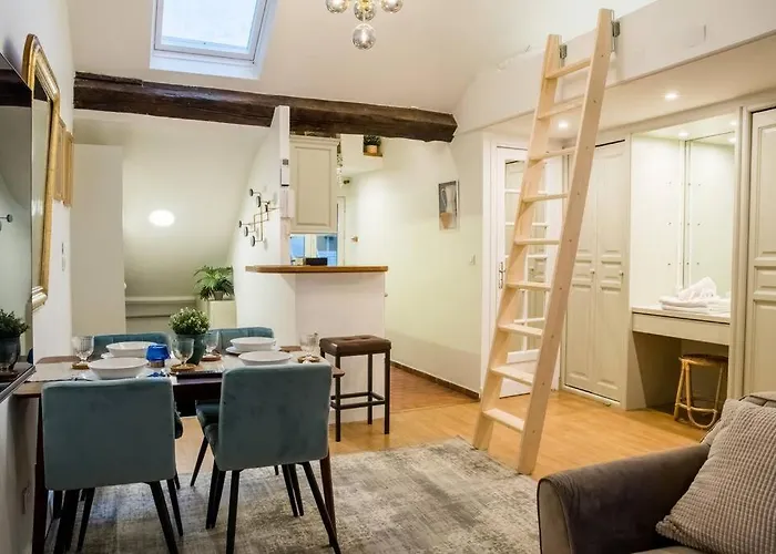 Spacious Studio In Paris Hyper Center - Smart Tv & Wifi - 4P