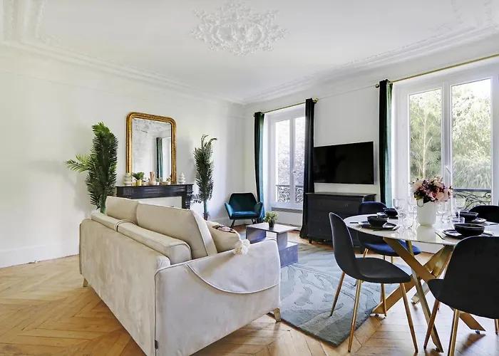 Charming Apartment - 1Br-4P - Parc Monceau