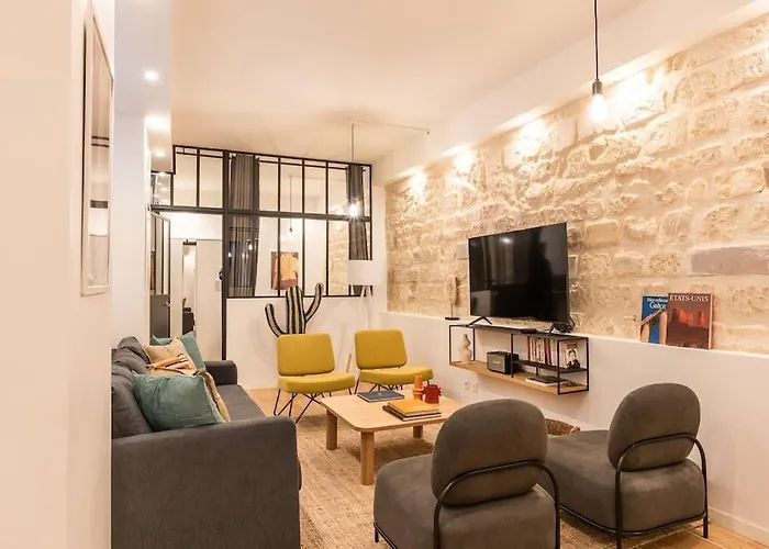 Design Architect Loft For 10 Guests Near Metro