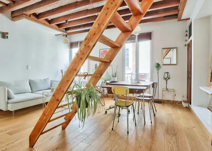 Nice Accommodation For 2 People In La Villette