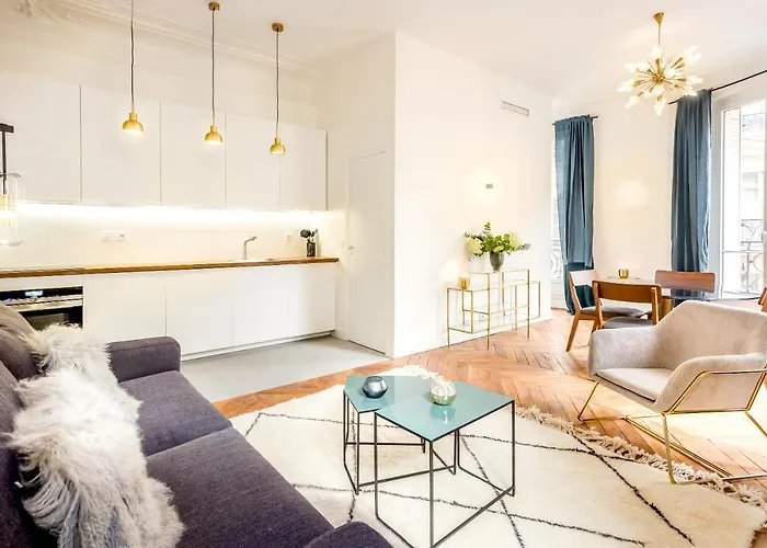 Habitat Parisien - 2Br-2Ba - Ac - Balcony - Opera