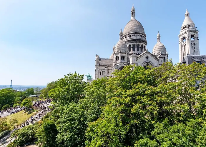 In Front Of The Sacre Coeur - 2 Bedrooms With Elevator