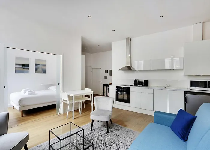Appart Confortable -1Br 4P- Quartier Beaubourg