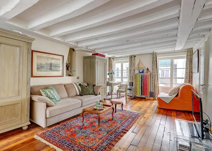 Pompidou & Louvre - 1Br - Cityapartmentstay