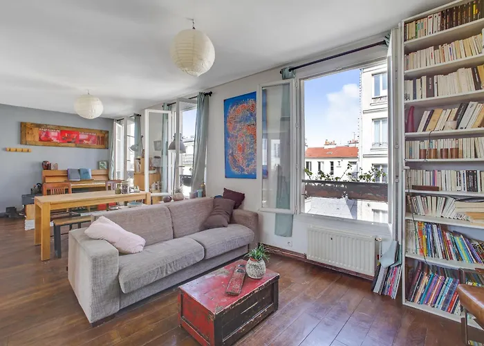 SUPERBE DUPLEX avec JARDIN PARTAGE à PARIS MENILMONTANT