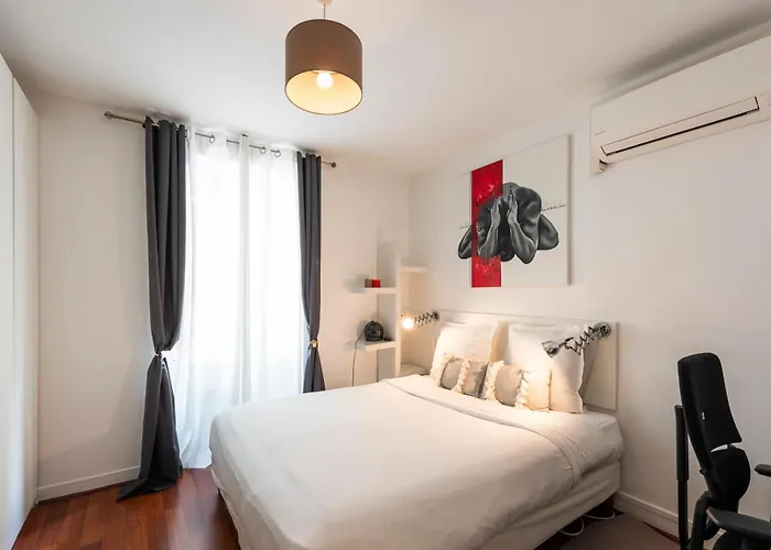 Montmartre-Appartement Climatise -3Min Sacre-Coeur