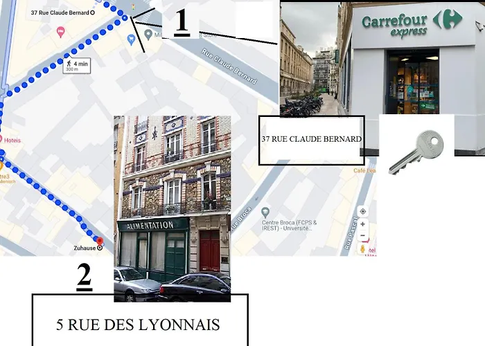 Petite Maison Avec Cour Dans Les Beaux Quartiers-Vous Faites Le Menage- Very Good Prices For T-H-E Location But You Have To Clea-N Th-E Flat