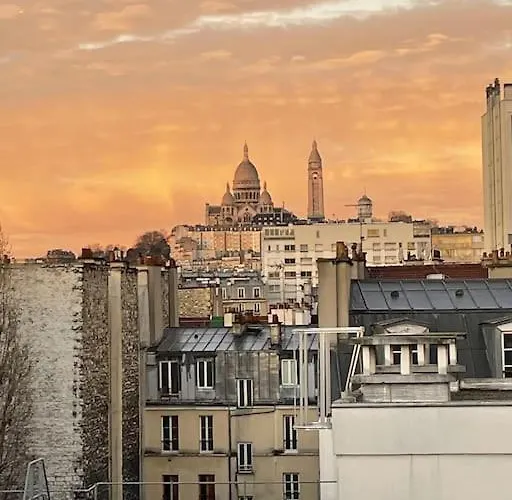 Vue Sur Le Sacre Coeur Montmartre