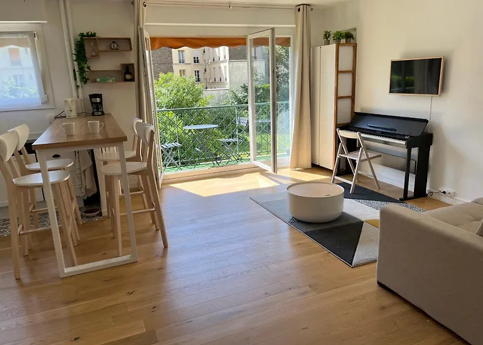Superbe Appartement Avec Belle Vue Jardin