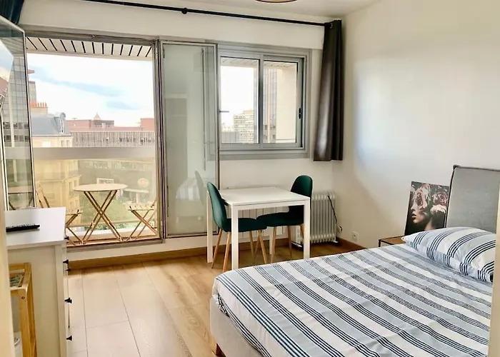 Cosy Studio Balcon Paris Montparnasse