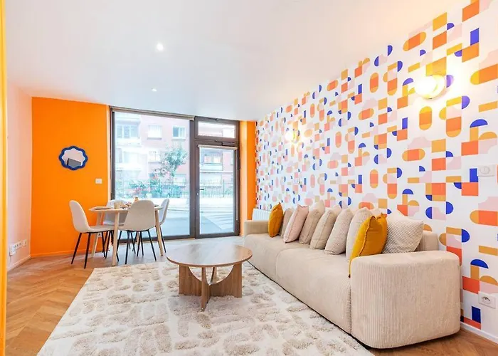 Appartement Colore Aux Portes Des Buttes Chaumont