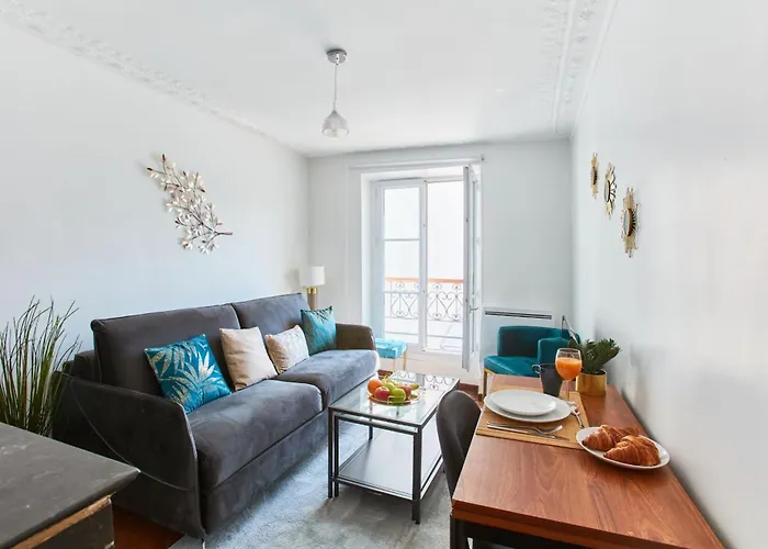 Montmartre & Sacre-Coeur Basilica - 1Br - Cityapartmentstay