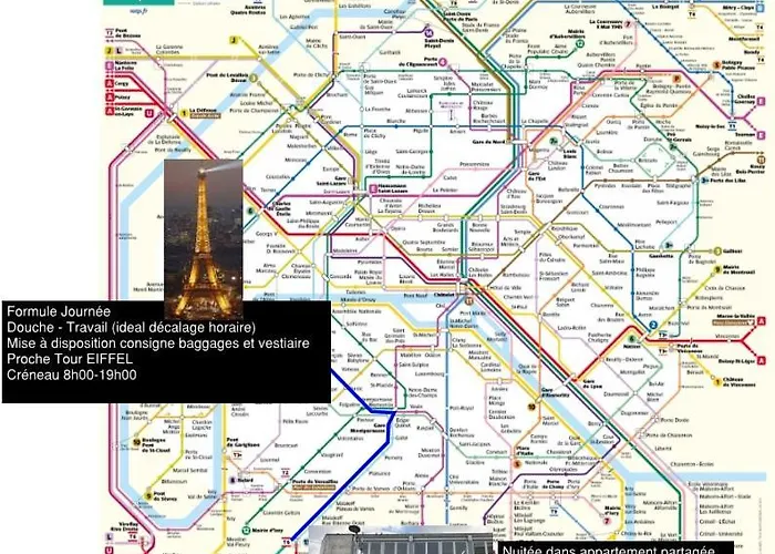Eiffel Citea Access Dayroom Espace Paris Sans Nuitee Et Chambre Partagee Chatillon Nuitee -- Repos Journee Ou Espace Travail 8-19H Proche Tour Eiffel Ou Usage Bureau A L\'Heure En Journee -- Nuitee Chatillon Avenue Paris