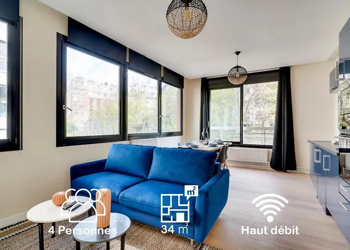 Bluestay 57 - Charmant Appartement A Paris