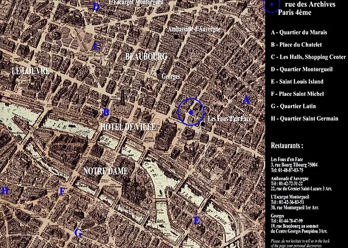 Parisinteriorsrentals - Beautiful Le Marais Notre Dame Appartement