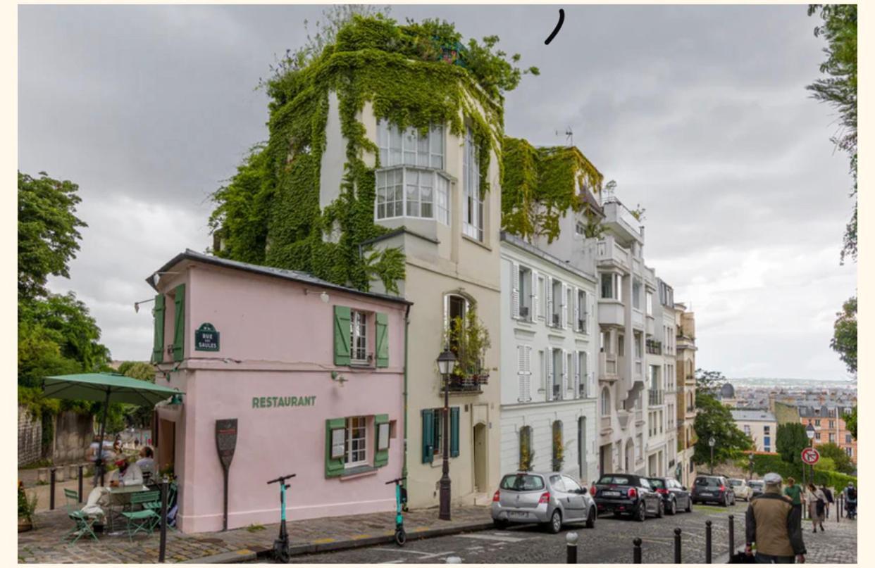 La campagne à Paris, les vignes de Montmartre, la maison Rose *