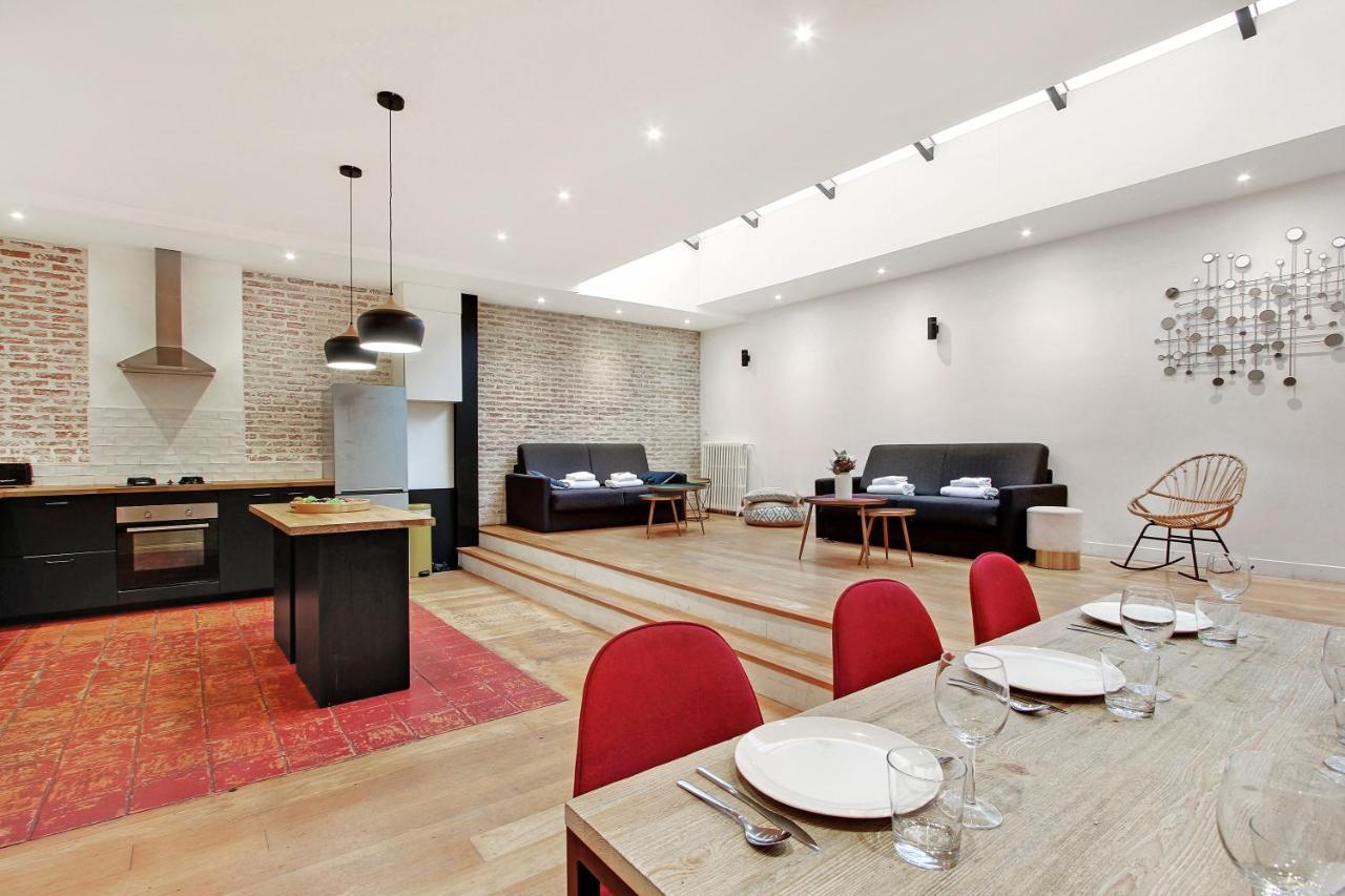 Cmg - Buttes Chaumont 10P/3Br Appartamento Parigi