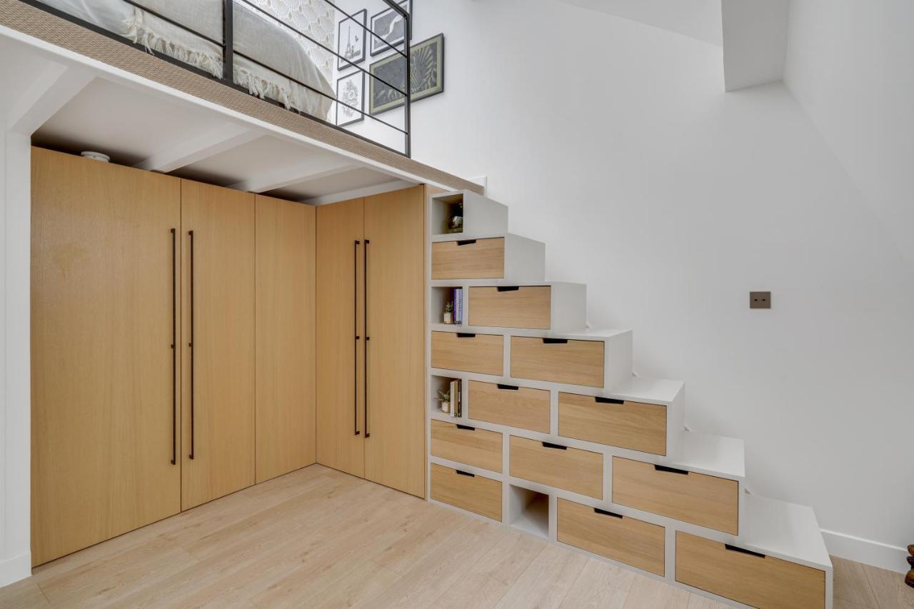 Amazing Historical Parisien Loft Next To Louvre Area-4 Appartamento Parigi