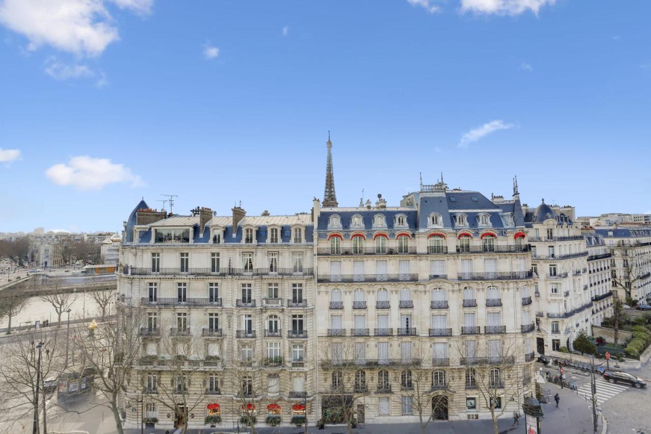 Appartamento Delightful Studio With Eiffet Tower View Close To Champs Elysee Avenue & Alma Bridge Parigi