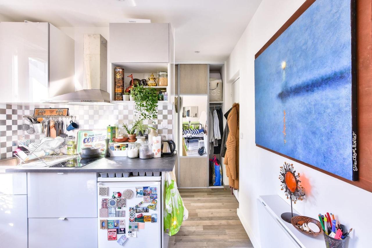 Bright Studio Of 30Sqm - Paris 20 Apartment