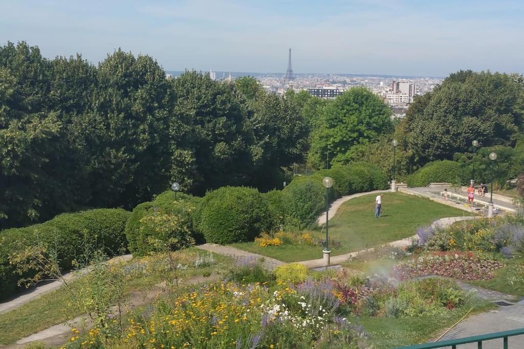 Appartamento Superbe Duplex Avec Jardin Partage à Menilmontant *