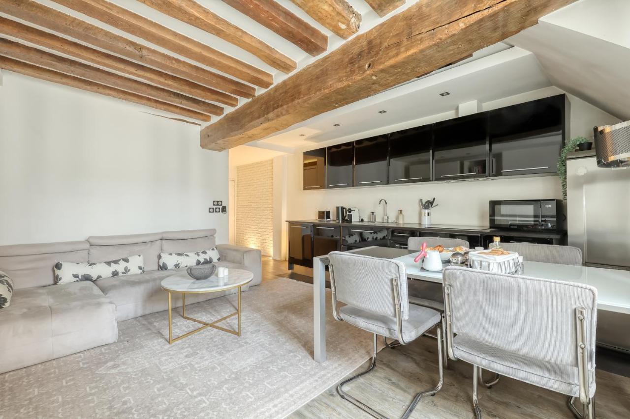 Large And Modern 1brd Flat At Lovely Saint Germain Apartment