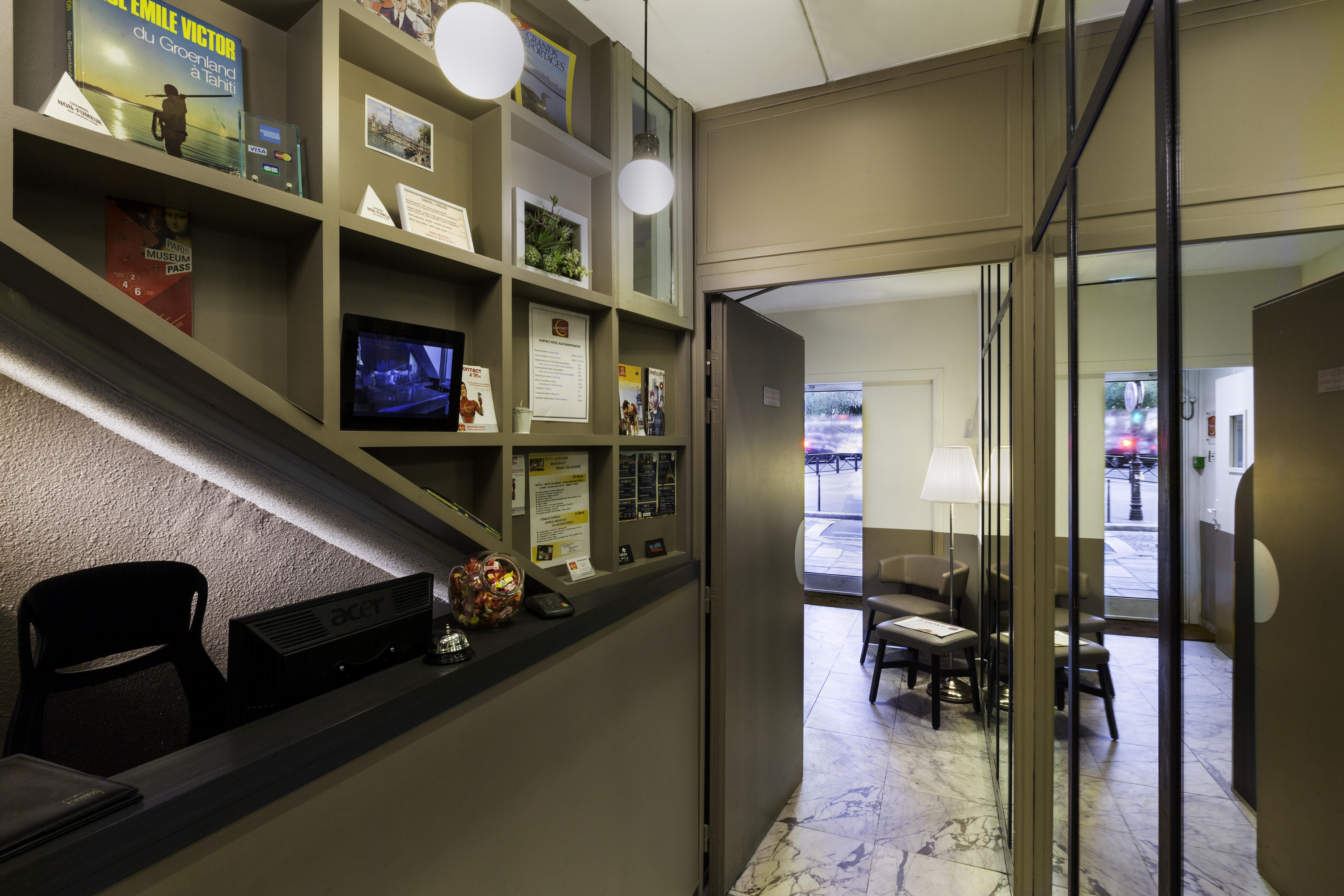 Contact Alize Montmartre Hotel Paris