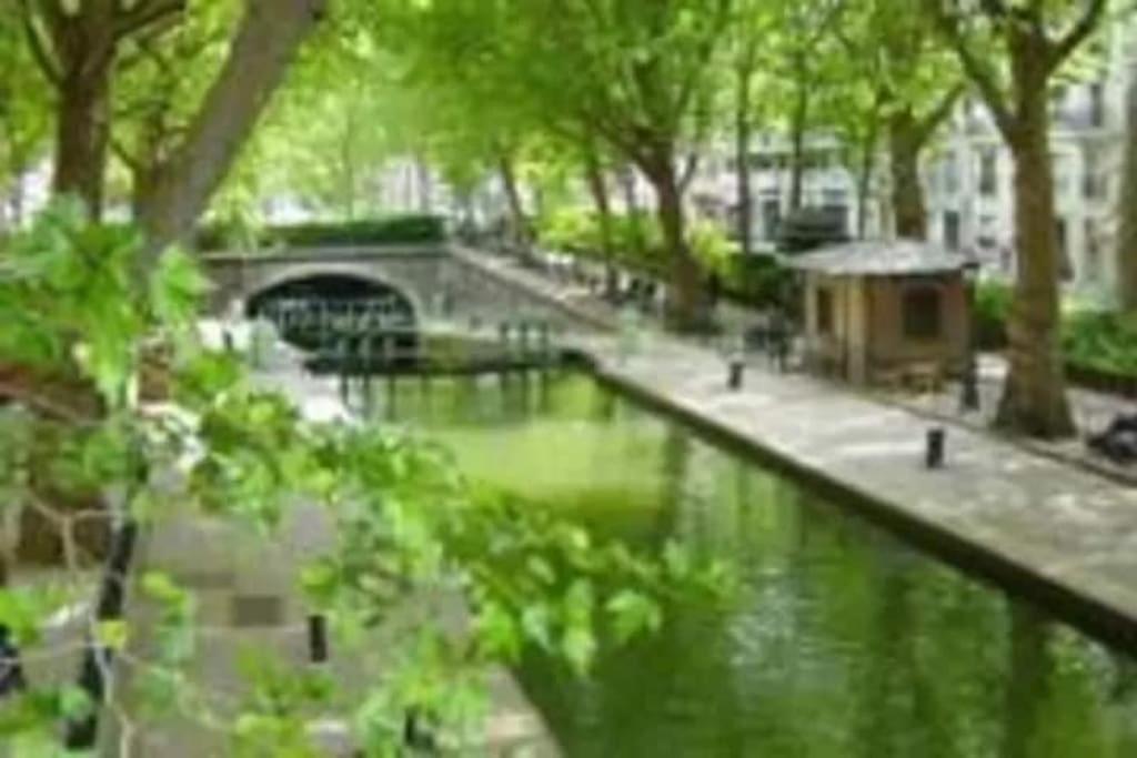 Studio Calme Propre Au Coeur Du Canal St Martin Lancry Parigi