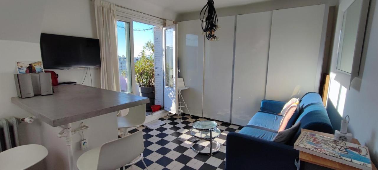 Apartment Studio Terrasse Vue Exceptionnelle Sur Tout Paris
