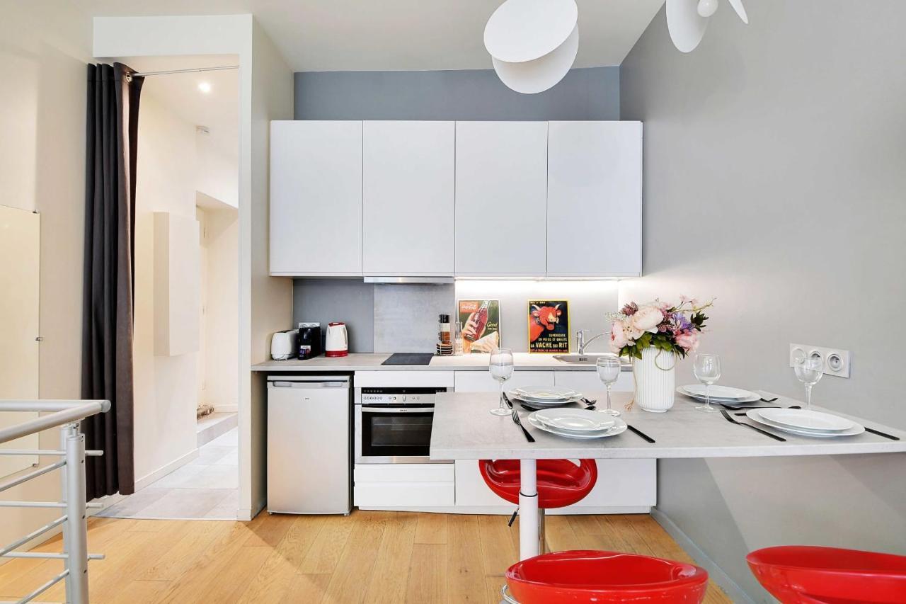 Charming Refurbished Studio -maraisbeaubourg Appartamento *