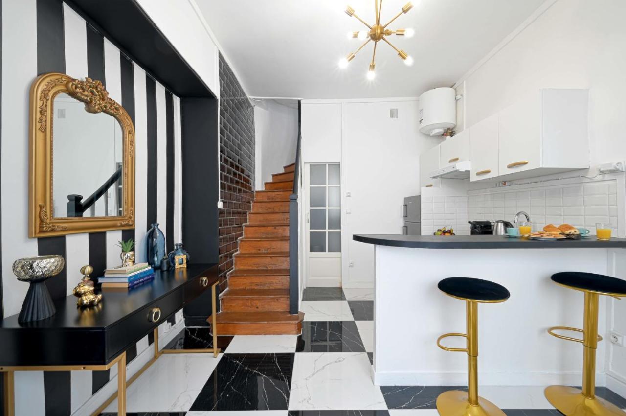 Black & White - Chic & Petit Maison- Pigalle 9eme Appartamento