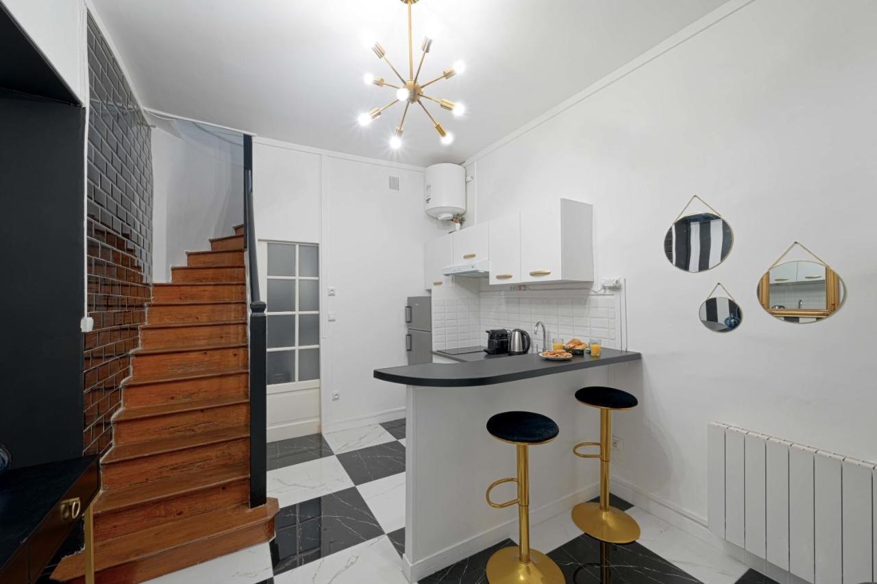 Black & White - Chic & Petit Maison- Pigalle 9eme Appartamento Parigi