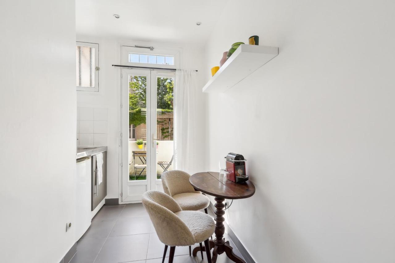 Apartment Quiet Studio With Terrace Near Beautiful Garden Paris