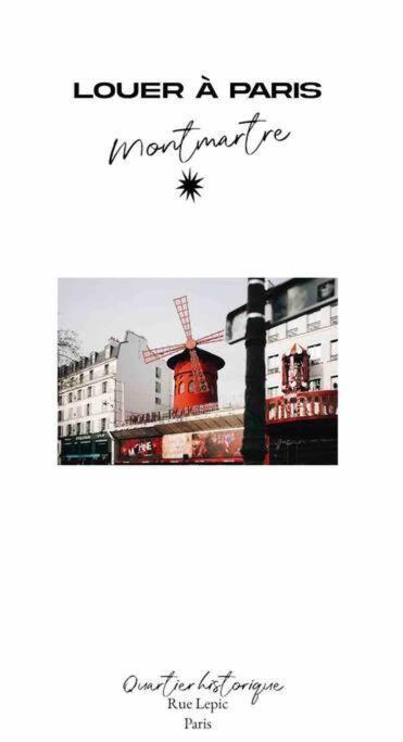 Lepic, Luxury Flat In Montmartre With Private Terrasse-appartement Entier Appartamento *