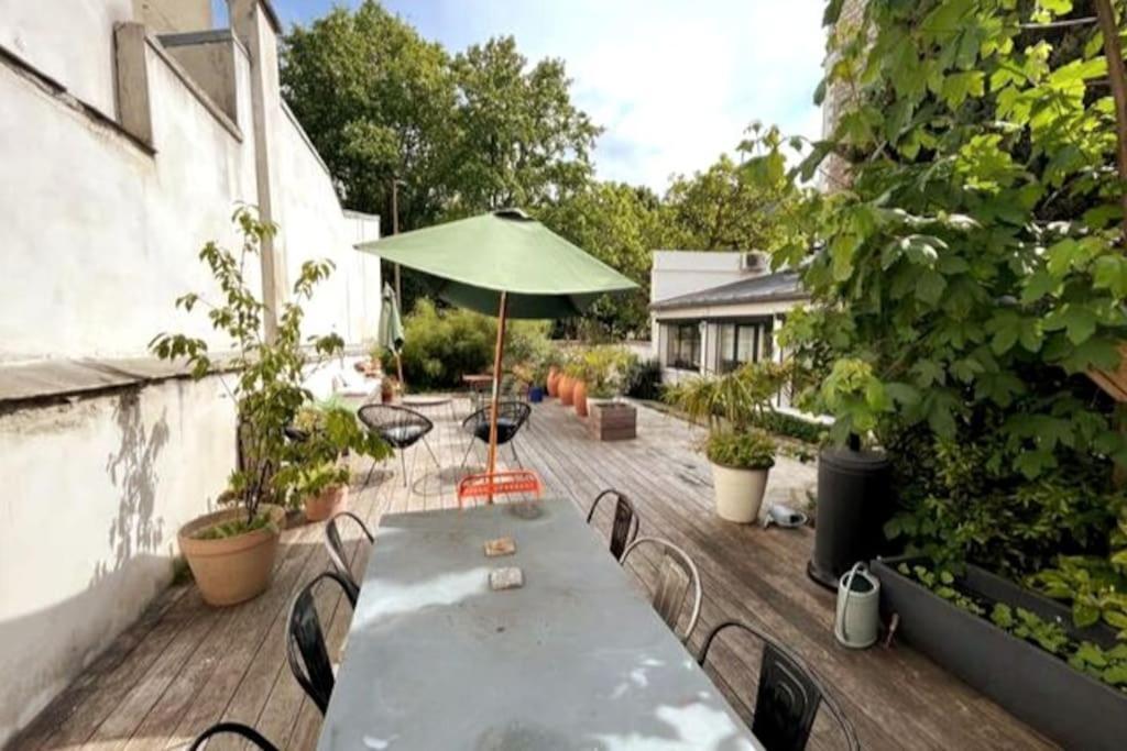 Loft Familial Avec Grand Jardin Verdoyant Casa vacanze Parigi