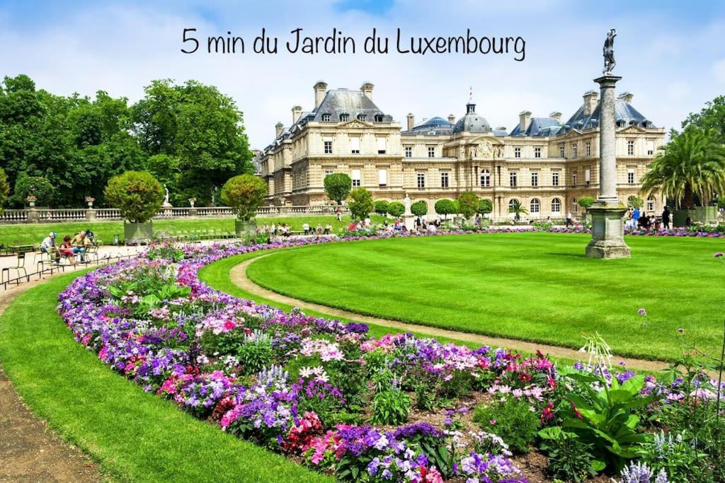 Le Refuge - Studio, Jardin Luxembourg, Montparnasse Appartamento
