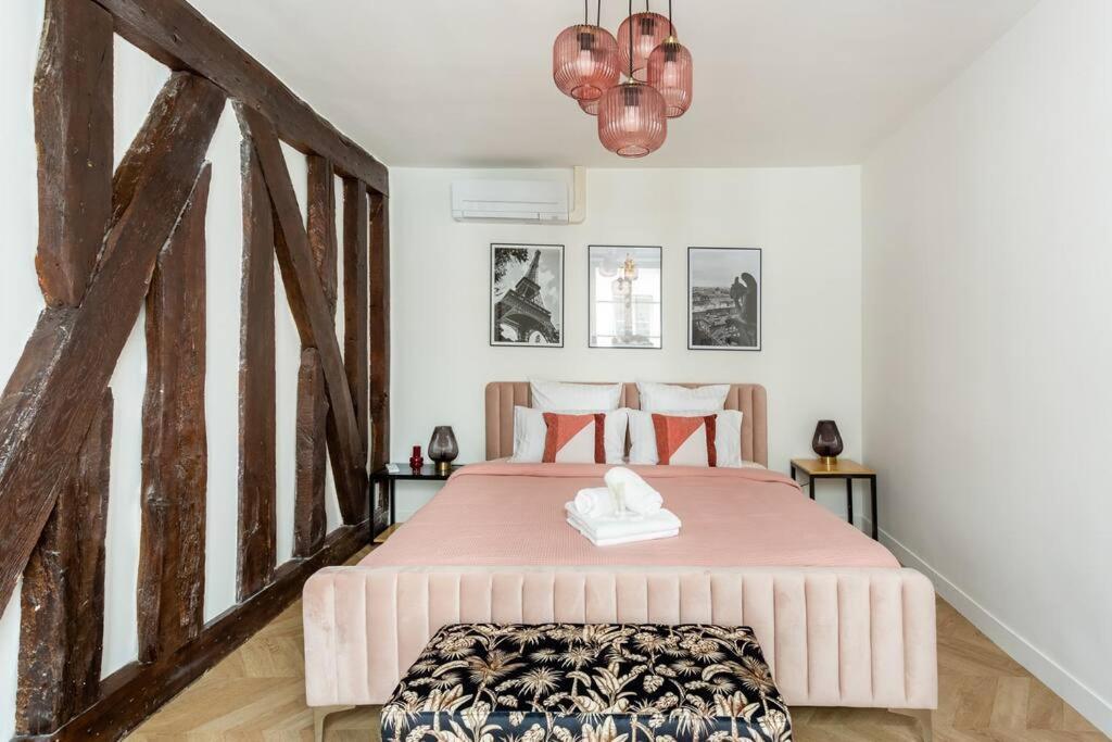 Sophiestay - Contemporary Apt- King Size Bed Parigi