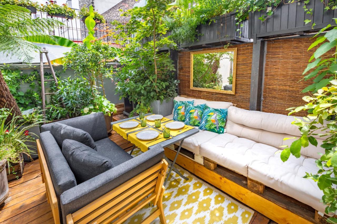 Appartamento Loft With Terrace & Ac In The Heart Of Parigi