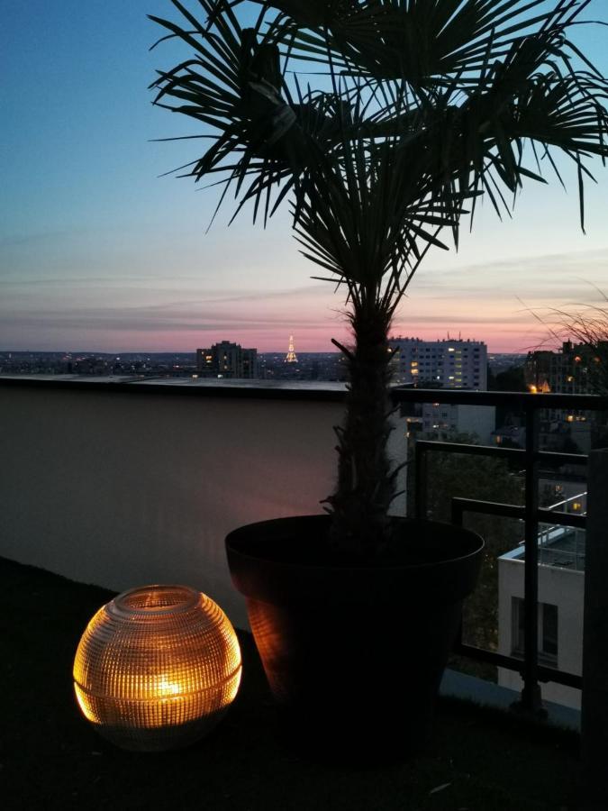 D'exception 20eme, Terrasse De 45m2, Vue Sur La Tour Eiffel