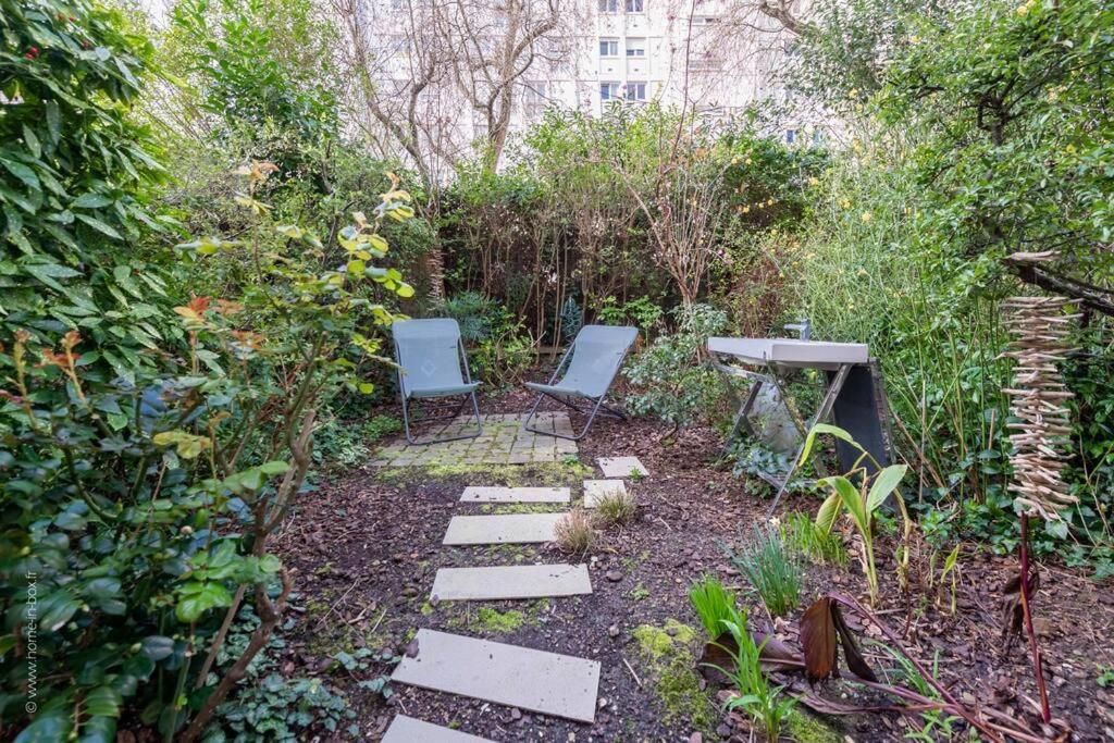 Fessart - Cozy With Private Garden Buttes Chaumont Appartamento Parigi