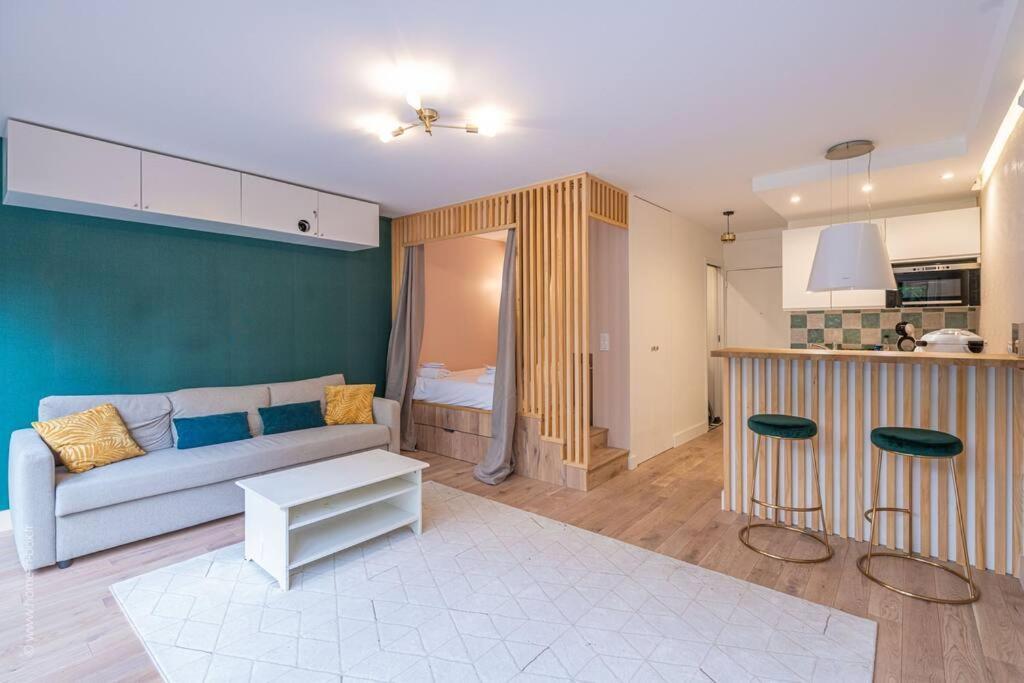 Appartamento Fessart - Cozy With Private Garden Buttes Chaumont Parigi