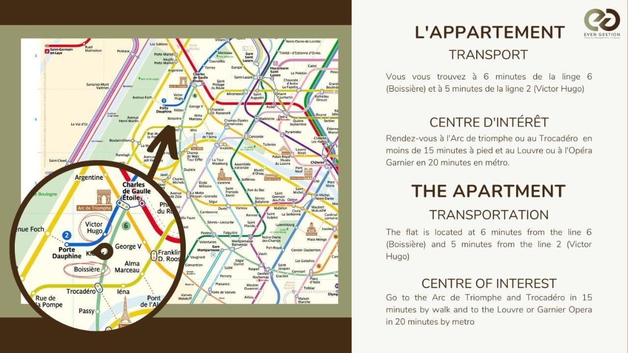 Appartamento Luxueuses - Arc De Triomphe - Trocadero Parigi
