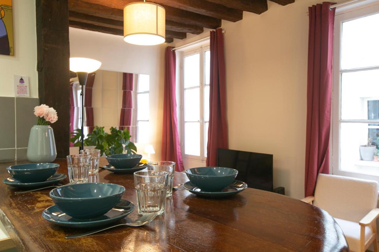 Appartamento Authentic In Center Of Parisian Marais