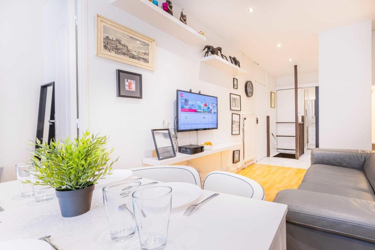 Quiet -1br-4p- Sacre Coeur Appartamento *