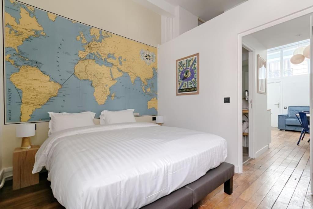 Cozy Duplex 6p - Arc De Triomphe Parigi