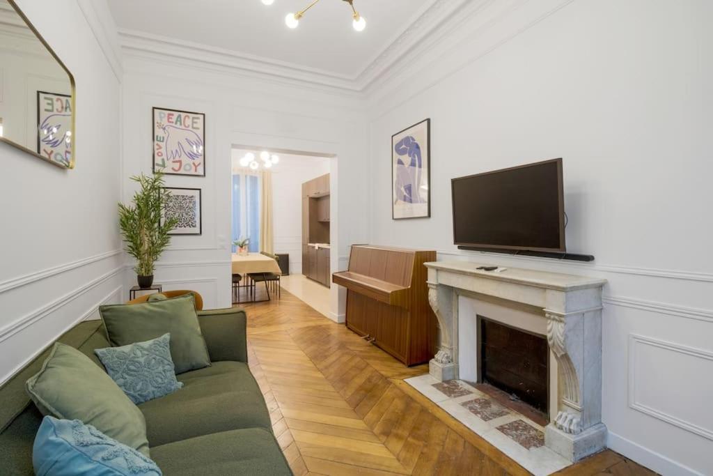 Appartamento 8pers#4bedrooms#4bathrooms#lafayette Parigi