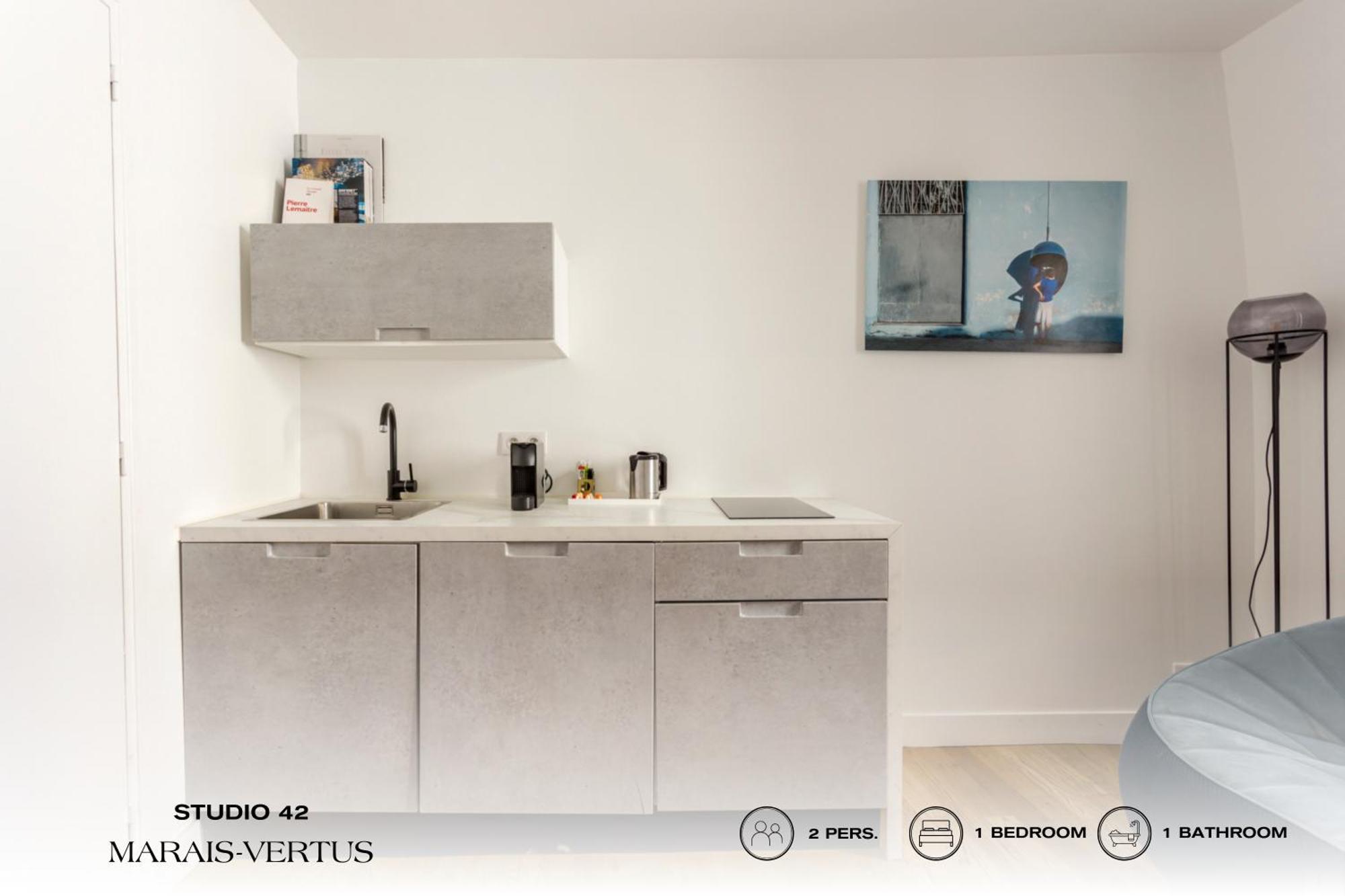 Beauquartier - Marais, Vertus Appartamento *