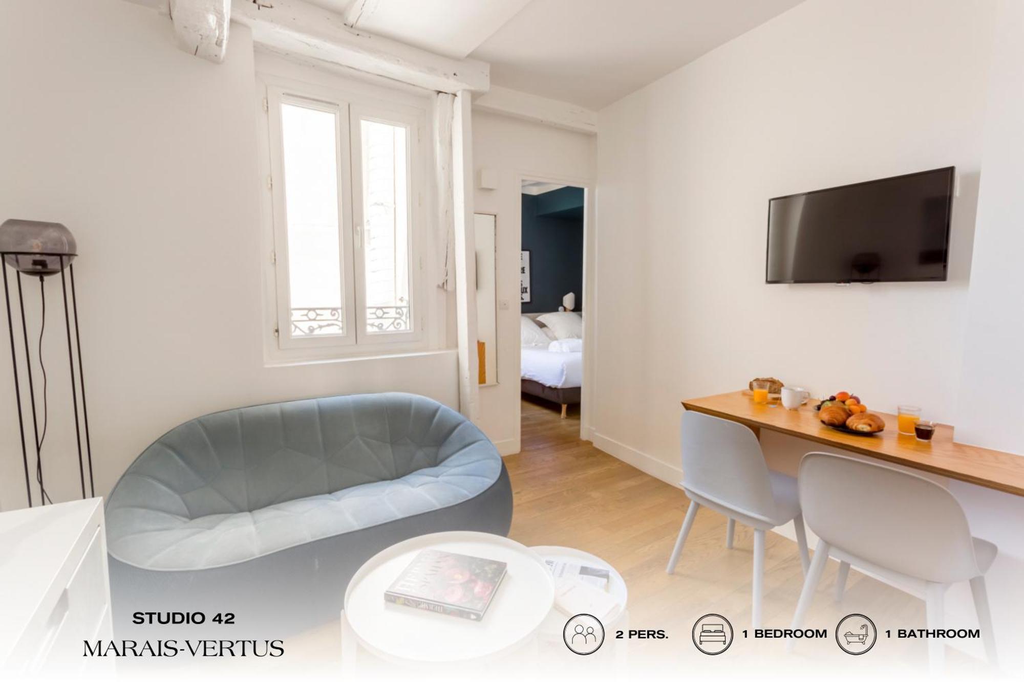 Appartamento Beauquartier - Marais, Vertus Parigi