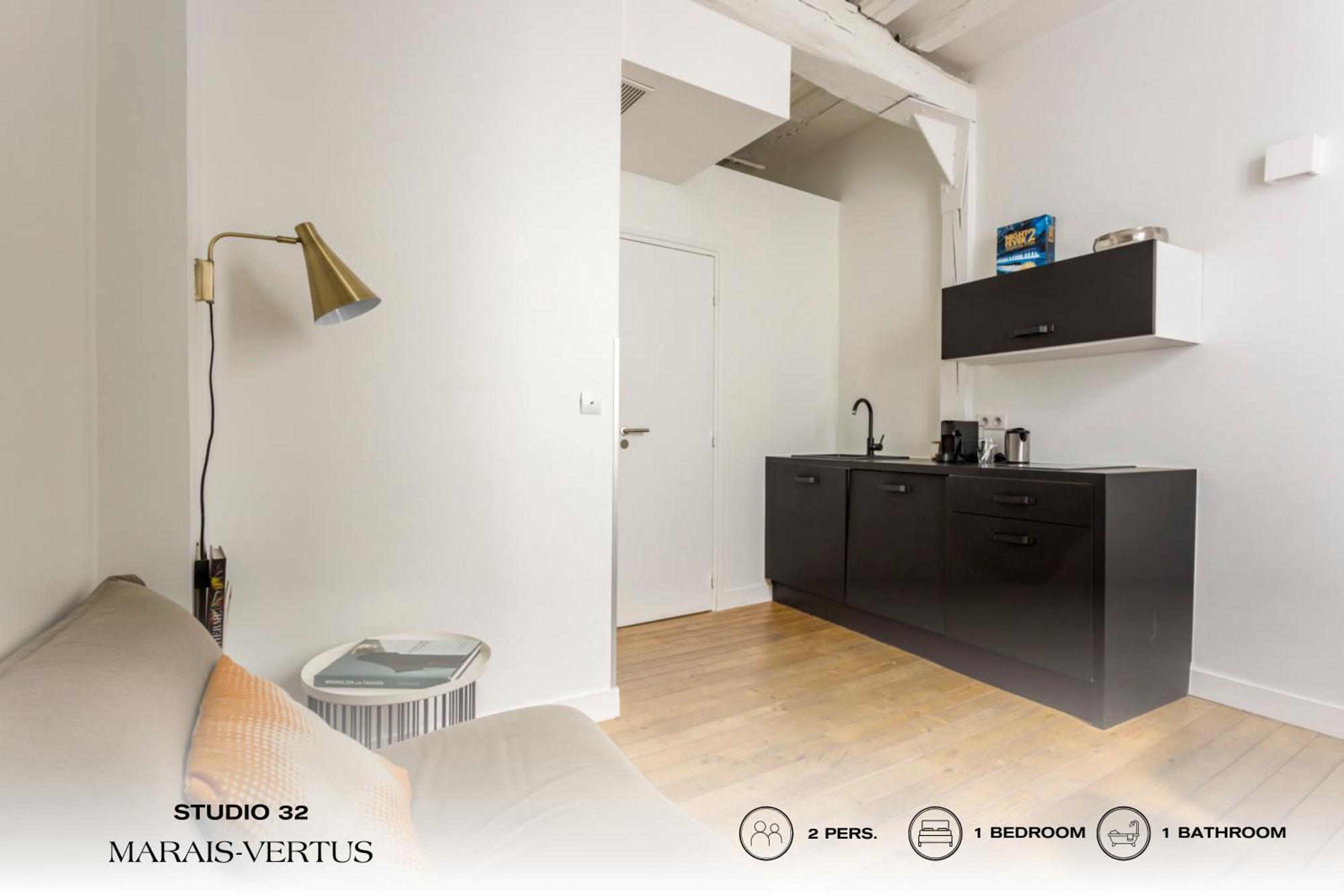 Beauquartier - Marais, Vertus Appartamento Parigi